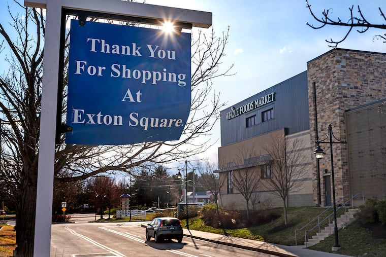 The Exton Square Mall in 2022.