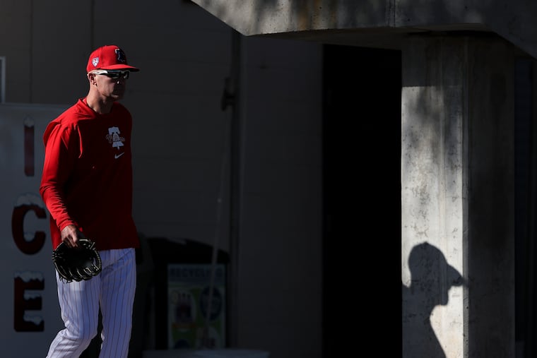 Phillies third-base coach Dusty Wathan also is the team's catching coach, which means he has worked closely with J.T. Realmuto since 2019.