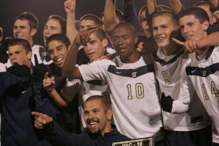 Spring-Ford High School boys varsity soccer won the Pioneer Athletic Conference Championship. (Juliette Lynch / Photographer)