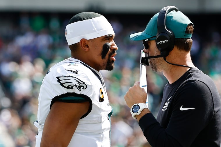 The Eagles offense under Kevin Patullo and Jalen Hurts hasn't always looked pretty.