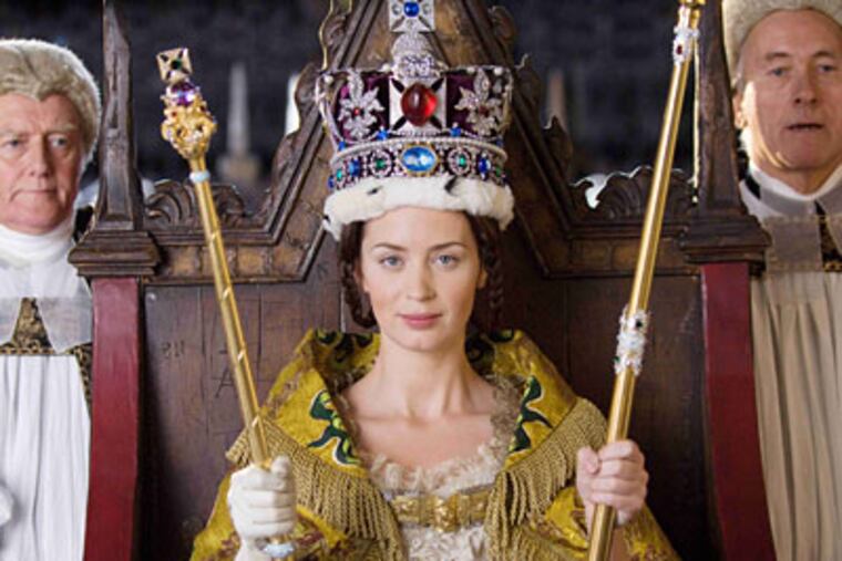 Screen gems aplenty, including the real ones on the crown of Emily Blunt, starring as "The Young Victoria." It’s a romantic glimpse into the lives and loves of the mid-19th-century royals.