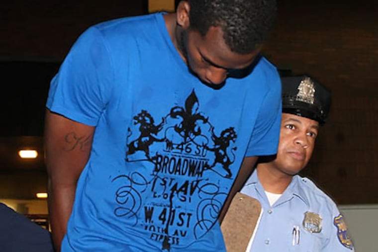 Kevin Phillip is one of three men accused of attempting to rob a fellow Drexel student. (Steven M. Falk/Staff Photographer)