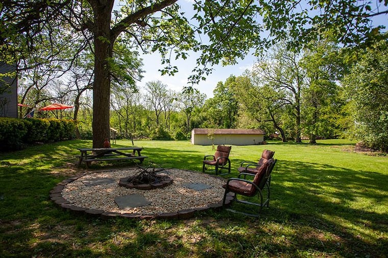 The Colonial in East Norriton sits on two acres — plenty of space for outdoor living.