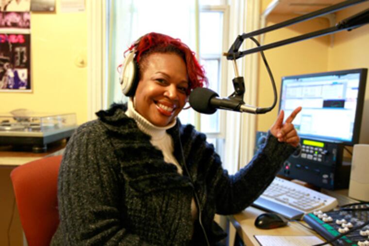 Serena Sol Brown, Philly's newest arbitrator of independent artists and hot Internet. ( DAVID SWANSON / Staff Photographer )