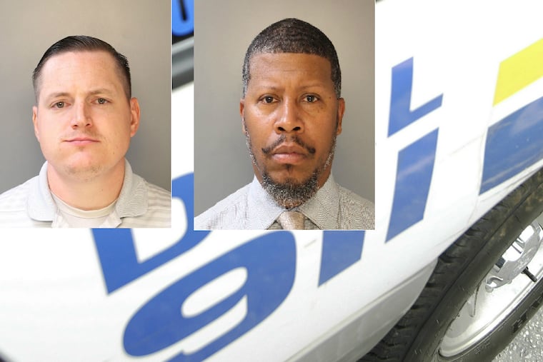 Former Police Officers Matthew Walsh (upper left) and Marvin Jones had charges dismissed against them by a judge.