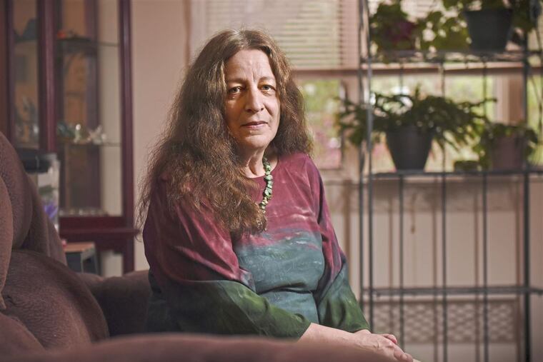 Mary Cease, 68, is a certified medical marijuana patient who uses marijuana to treat chronic pain. After the Housing Authority of Indiana County denied her application for a Section 8 housing voucher, she is taking her appeal to Commonwealth Court. She was photographed on Aug. 21, 2018.