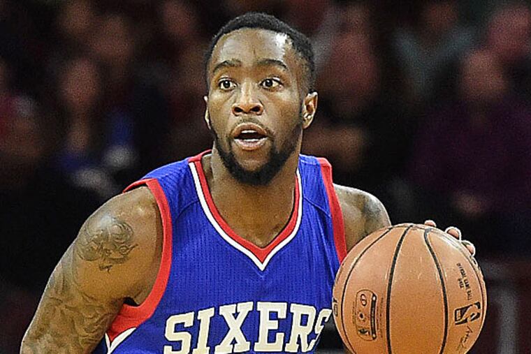 76ers guard Tony Wroten.