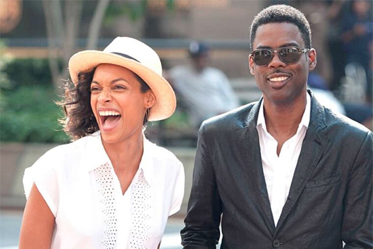 "Top Five" starring Rosario Dawson and Chris Rock. (Paramount Pictures and IAC Films)