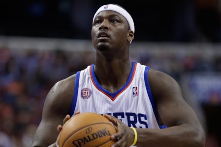 Philadelphia 76ers' Kwame Brown. (Matt Slocum/AP file)