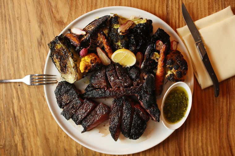 The 35 oz. porterhouse steak at Hearthside, 801 Haddon Ave., Collingswood, N.J. November 21, 2017.
