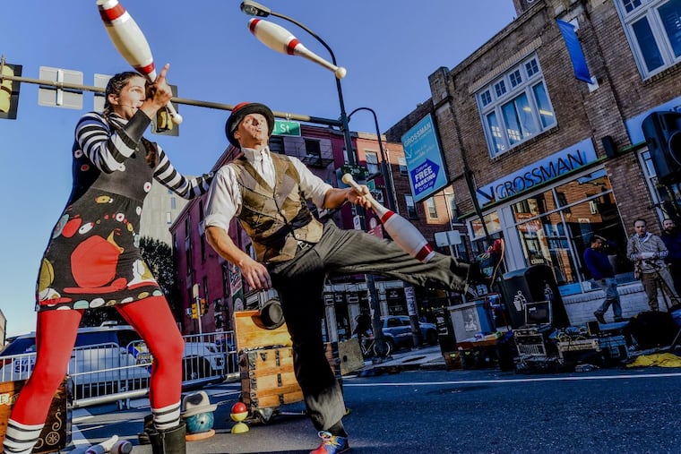 The Give and Take Jugglers will perform at 5 p.m. Sunday in the Family Fun Zone at the Old City Fest.