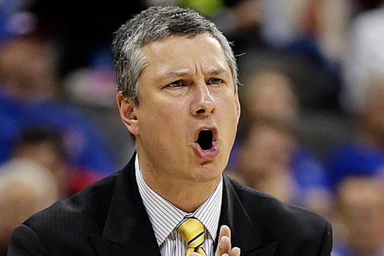 The Daily News had an all-access day with John Giannini and the Explorers in Southern California on Tuesday. (Charlie Riedel/AP)