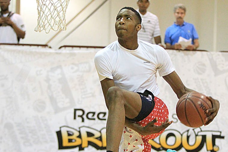 Archbishop Carroll's Derrick Jones. (Charles Fox/Staff Photographer)