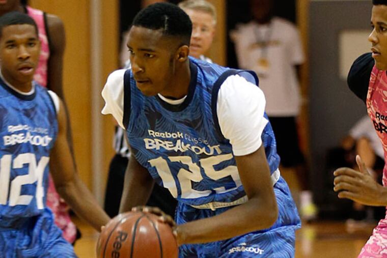 Archbishop Carroll's Derrick Jones. (Yong Kim/Staff Photographer)