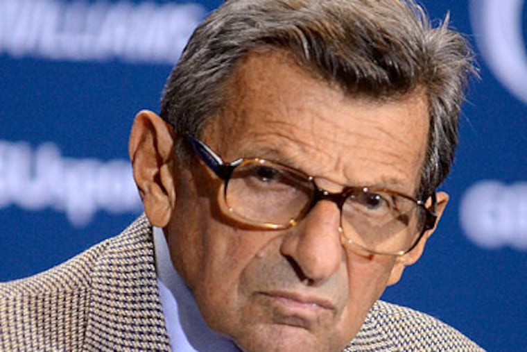 Joe Paterno turned 85 years old today. (Ralph Wilson/AP file photo)