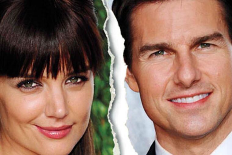 Katie Holmes and Tom Cruise split in July 2012.
