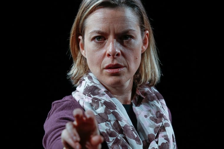 Suli Holum in "On the Exhale" at Theatre Exile