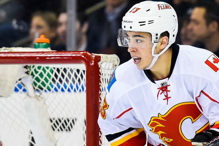 Johnny Gaudreau wasn't drafted until the fourth round because of worries about his size - 5-9, 157.