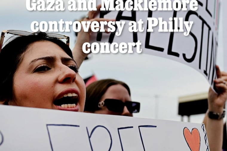 Sheeran addresses Gaza and Macklemore controversy at Philly concert