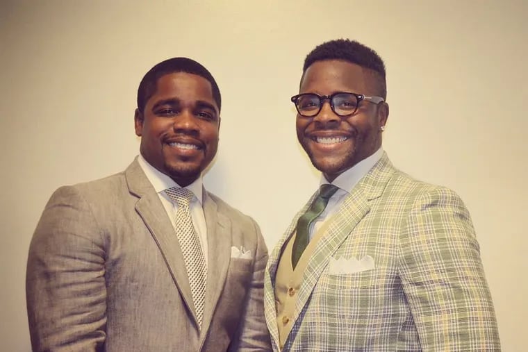 Twins Terrell L. Bruce and Brandon S. Bruce. Terrell, on left, was shot and killed in 2016. His brother Brandon started the Terrell L. Bruce Memorial Fund in his memory.