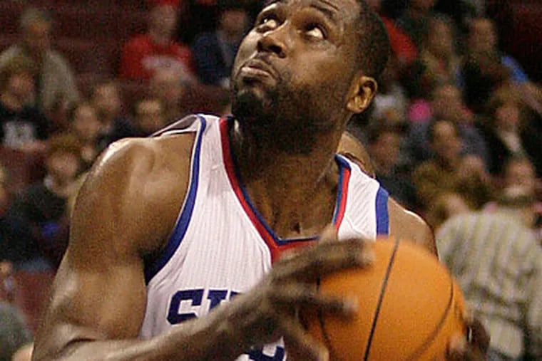 Elton Brand scored 12 points and grabbed five rebounds in the Sixers' loss to the Magic. (Yong Kim/Staff file photo)