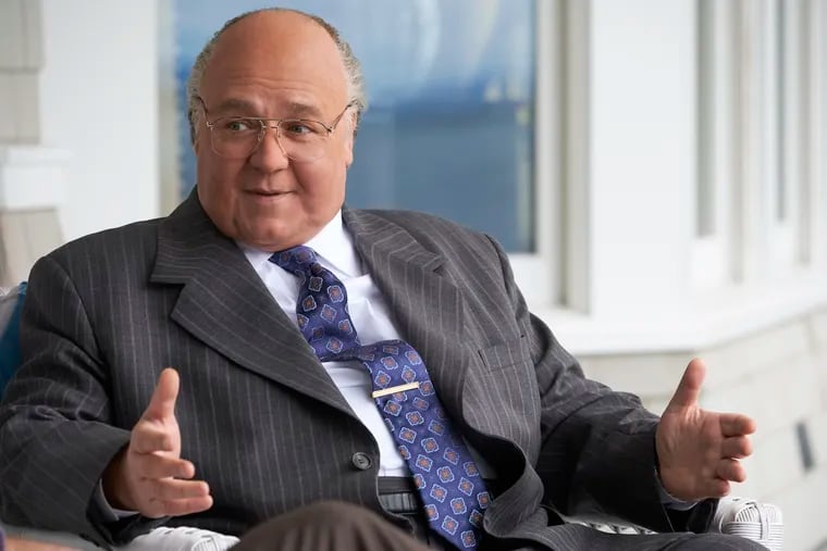 Russell Crowe as Roger Ailes in Showtime's "The Loudest Voice."