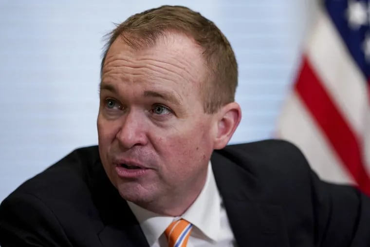 White House Budget Director Mick Mulvaney said the repeal of the ACA’s individual mandate in the GOP tax-reform plan is not a requirement for the president to sign it.