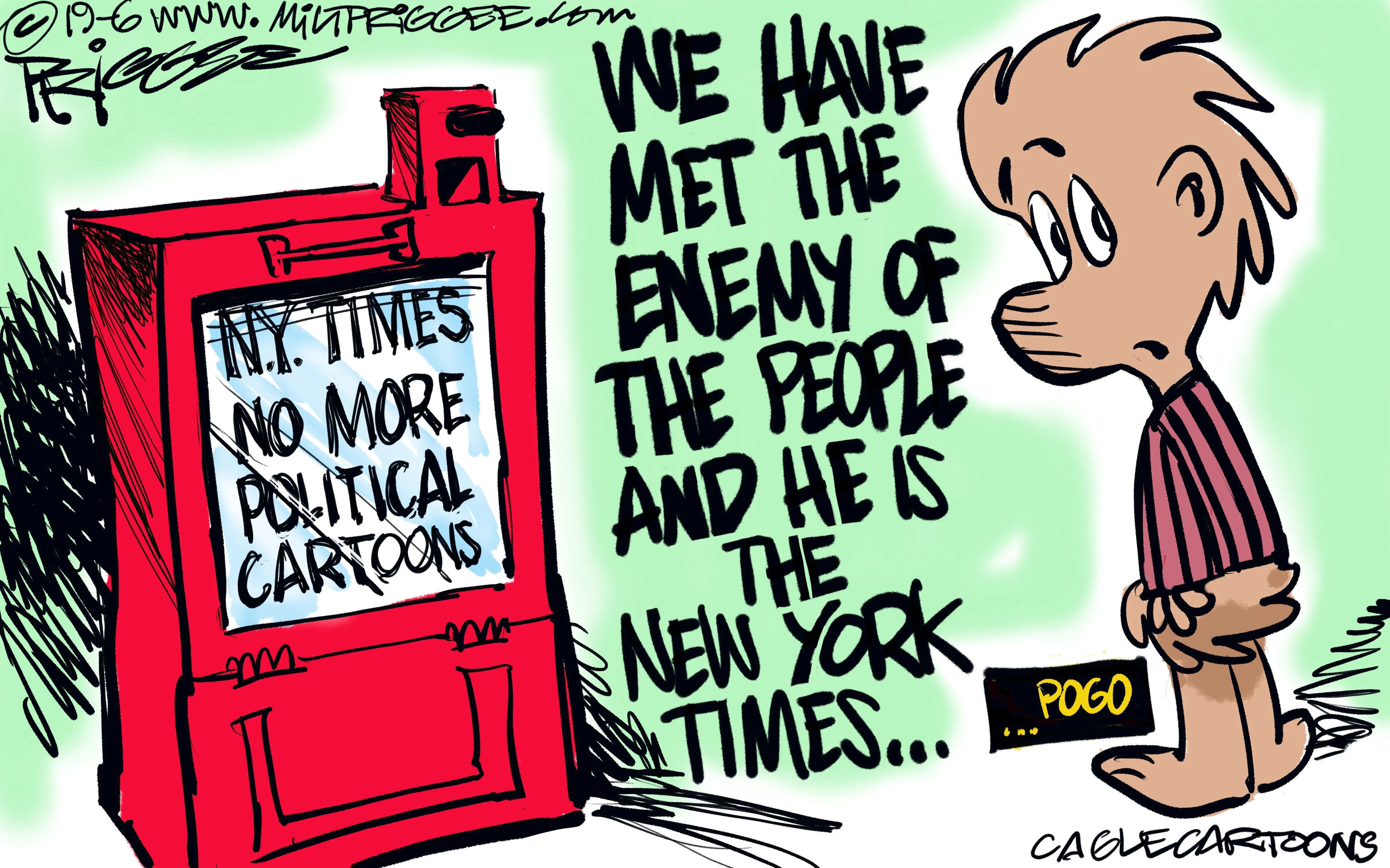 The New York Times' daily cartoons ban: Reactions from cartoonists | Opinion
