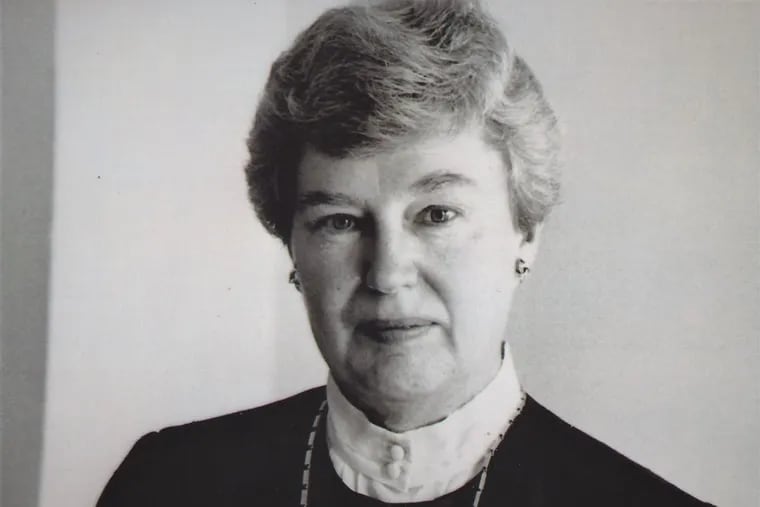 Margaret M. Healy, former president of Rosemont College.