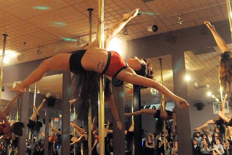 Pole dancing can be a truly liberating experience for all concerned. (Photo: Curt Hudson)