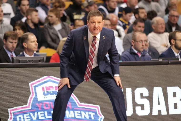 Head Coach Chris Beard Texas Tech during the game against Purdue in the East Regionals of the NCAA Tournament at TD Garden on March 23, 2018.