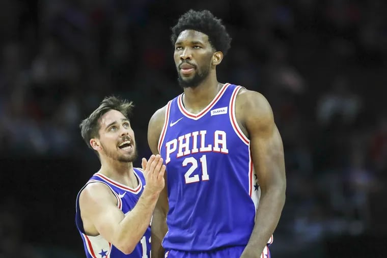 Philadelphia 76ers center Joel Embiid and guard T.J. McConnell are questionable for Tuesday night’s game at the Miinnesota Timberwolves.