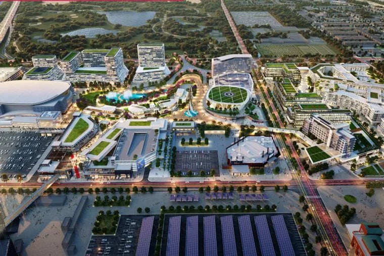 Comcast Spectacor's new plan for the Sports Complex is impressive, but hopes need to be balanced with the fact that the company has floated mixed-use development plans for years with little to show, writes the Editorial Board.