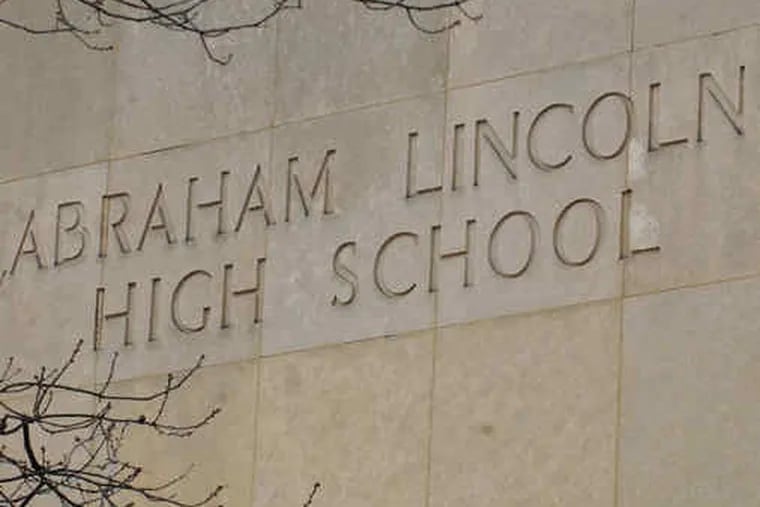 Abraham Lincoln High School in Northeast Philadelphia.