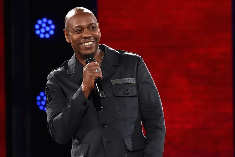 Dave Chappelle performs onstage at the Hollywood Palladium on March 25, 2016 in Los Angeles, California. Chappelle will host a Roots Jam Session at the Roots Picnic at the Festival Pier at Penn's Landing on Saturday. 