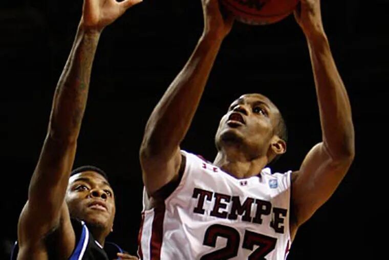 Ramone Moore leads Temple in scoring with an average of 13 points per game. (Ron Cortes/Staff file photo)