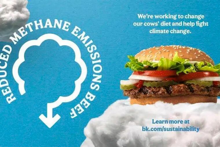 Burger King is announcing work to help address a core industry challenge: the environmental impact of beef.