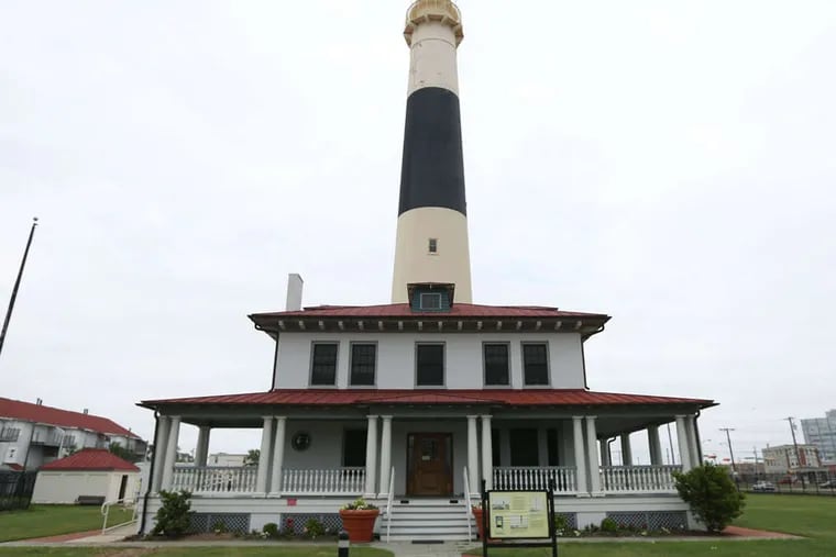 The Absecon Lighthouse, at about 170 feet tall, is said to be the tallest in New Jersey and the third-tallest in the nation. It began service in 1857.