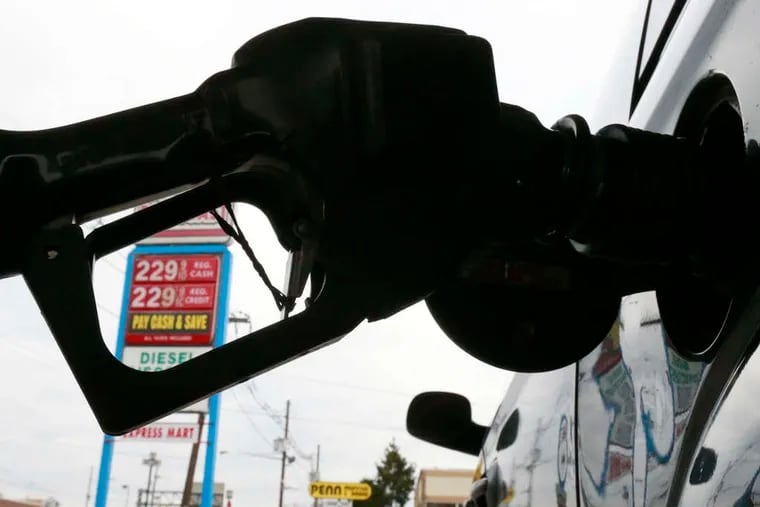 U.S. drivers are paying less than $2.50 a gallon for the first time in more than five years, AAA data show. The retail price averaged $2.477 a gallon Wednesday, down from this year's peak of $3.696 in April and the first time it has dipped below $2.50 since October 2009. Michael Green, an AAA spokesman in Washington, said, &quot;Gas prices have fallen 84 days in a row for a total of 87 cents per gallon, which is the second-longest consecutive streak on record.&quot;