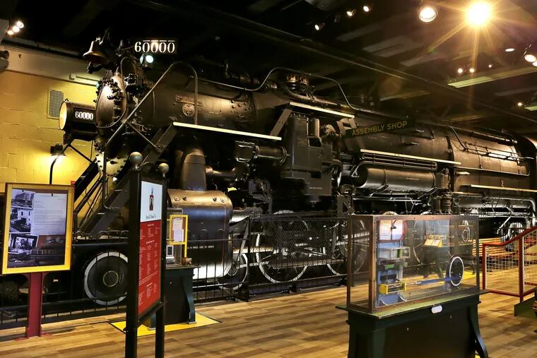 Kids can watch on Facebook as astronomer Derrick Pitts reads "The Polar Express" in front of the Franklin Institute's Baldwin 60,000 locomotive (pictured) on Wednesday, Dec, 23.