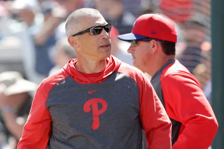 Phillies manager Joe Girardi's 2021 coaching staff was finalized on Monday.