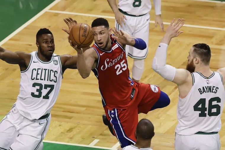 The TD Garden crowd made its stance clear on Ben Simmons’ rookie of the year candidacy during Game 1 Monday night.
