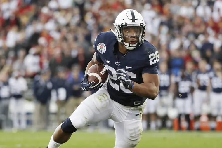 Running back Saquon Barkley is one of Penn State’s eight captains this season.