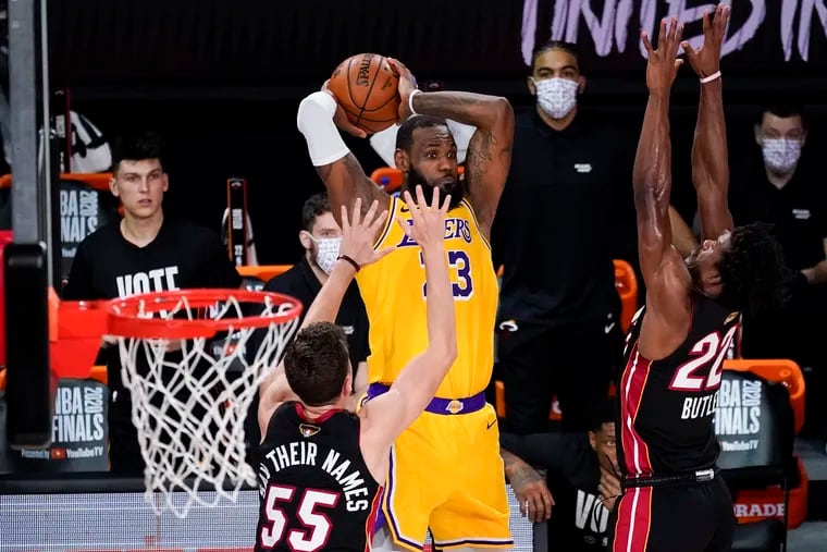 Lakers top Heat, 102-96, to take 3-1 lead in NBA Finals