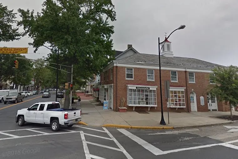 The future site of The Little Hen at Kings Highway and Haddon Avenue in Haddonfield.