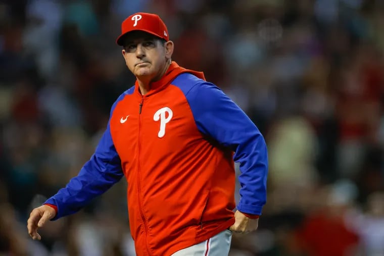 Rob Thomson and the Phillies hope to regain the momentum in Game 4 of the NLCS against the Arizona Diamondbacks Friday.