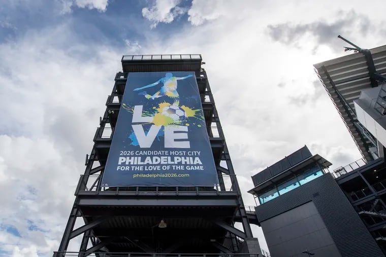Lincoln Financial Field is a leading candidate to host games in the 2026 men's soccer World Cup. The official announcement is Thursday night.