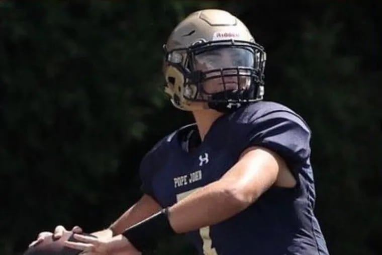 Quarterback Chris Dietrich of Pope John XXIII High in North Jersey renewed his commitment to Temple last month.