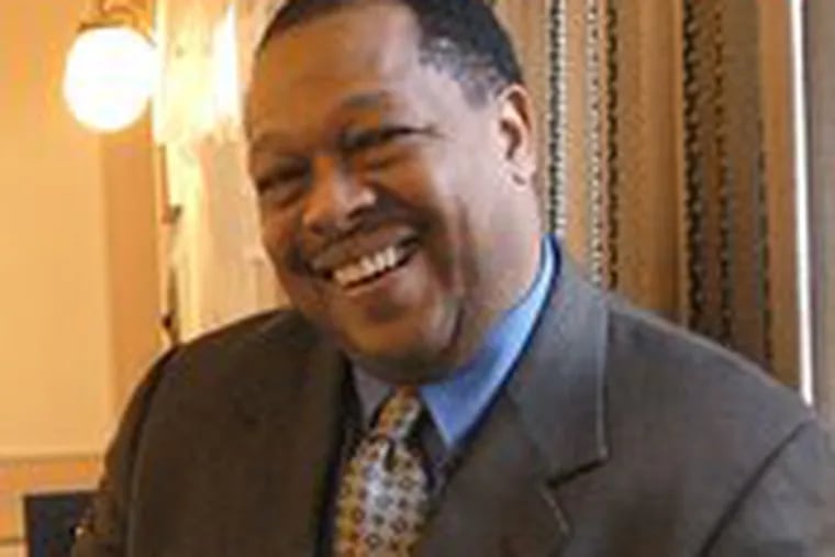 James Nevels in 2007, when he chaired Philadelphia's state-controlled School Reform Commission.