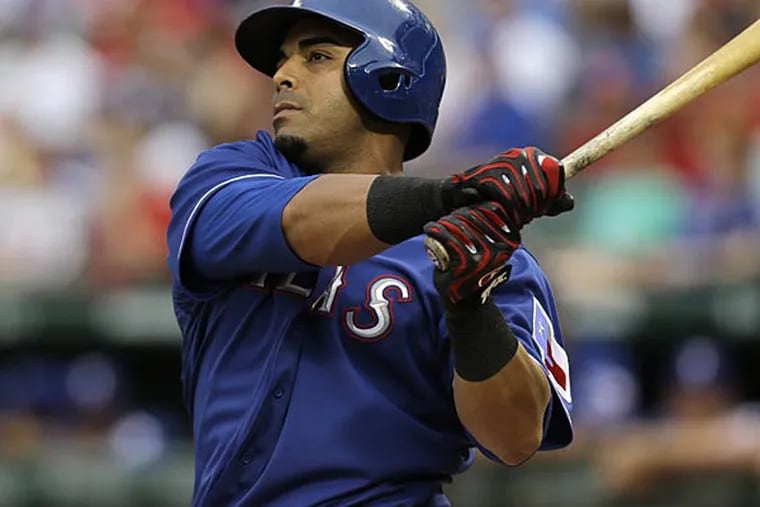 Texas Rangers' Nelson Cruz. (Tony Gutierrez/AP)